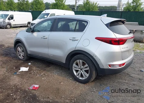 2017 Kia Sportage Lx z USA, uszkodzony, nr VIN KNDPMCAC6H7239844
